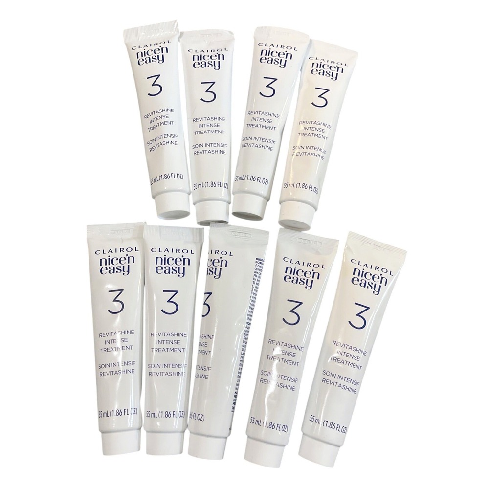 9 Clairol Nice n Easy Colorseal Conditioner Revitashine‎ Intense Treatment Lot